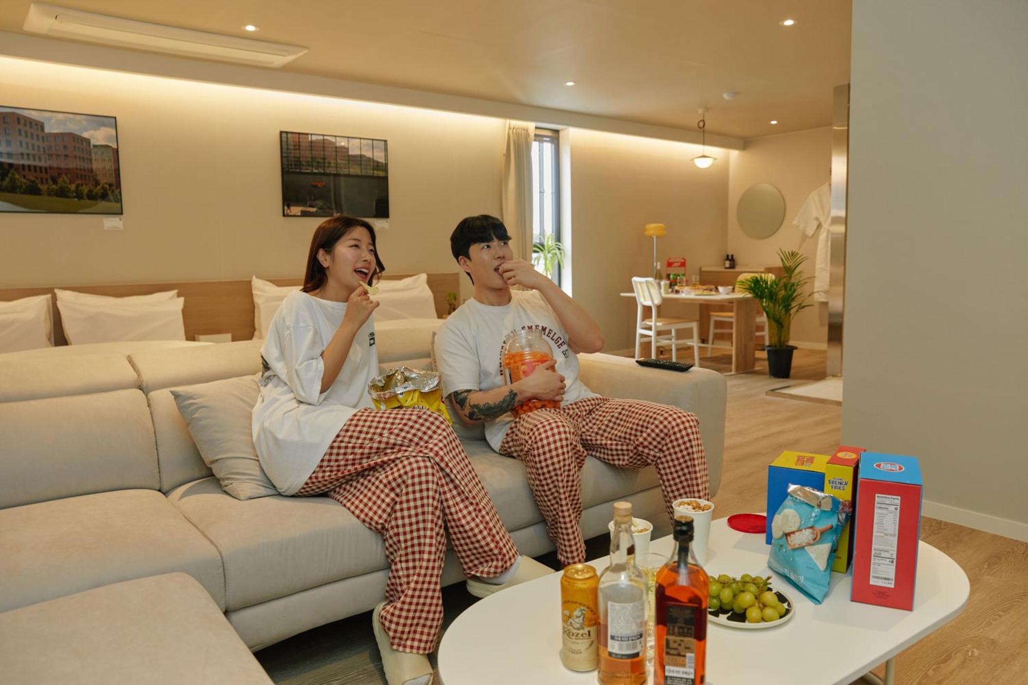 Aank Hotel Incheon Songdo Esterno foto