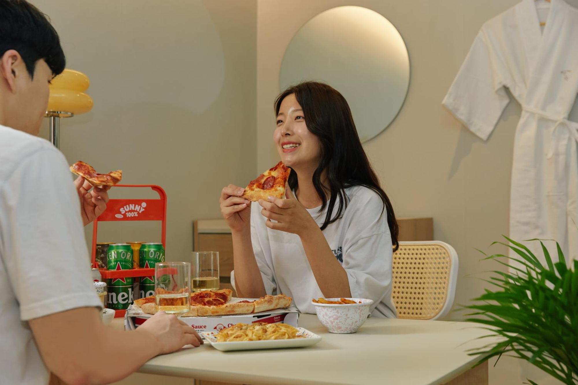 Aank Hotel Incheon Songdo Esterno foto
