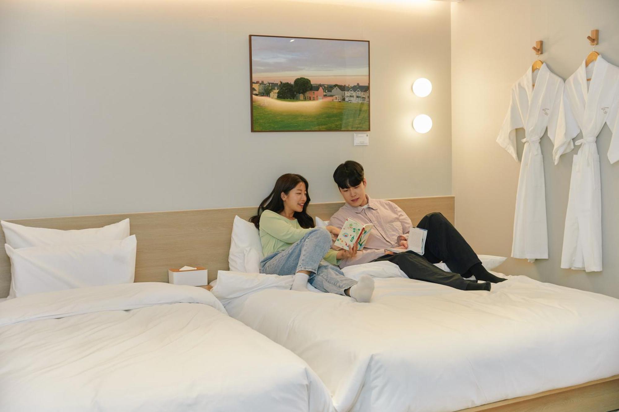 Aank Hotel Incheon Songdo Esterno foto