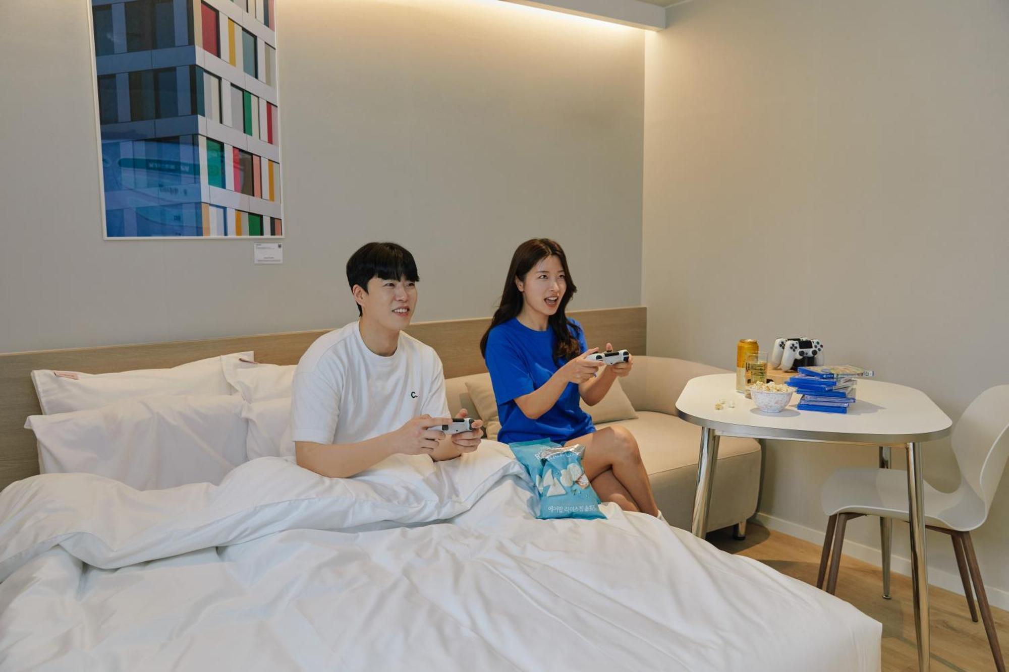 Aank Hotel Incheon Songdo Esterno foto